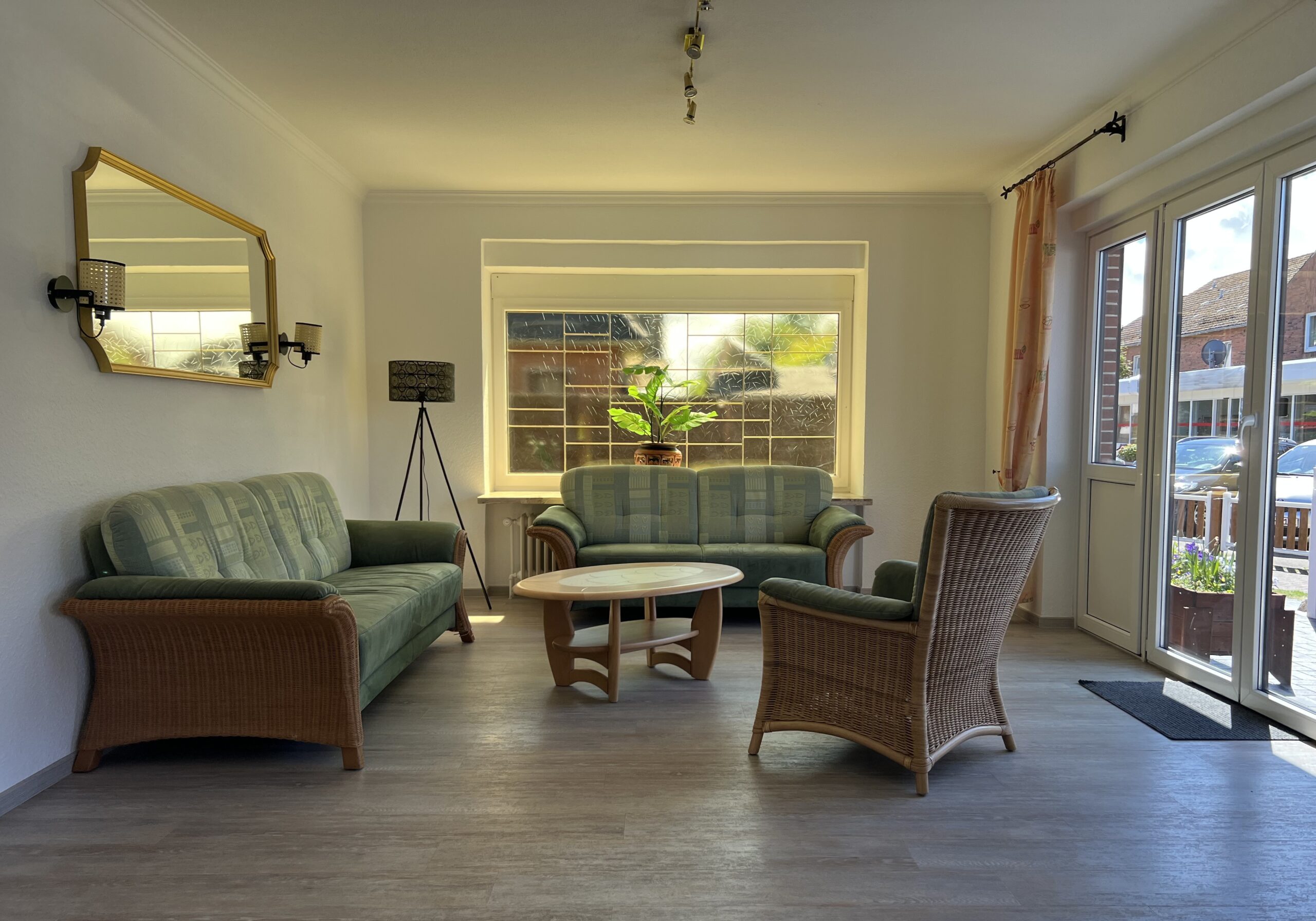 Kaminzimmer im Küstenzimmer Büsum
