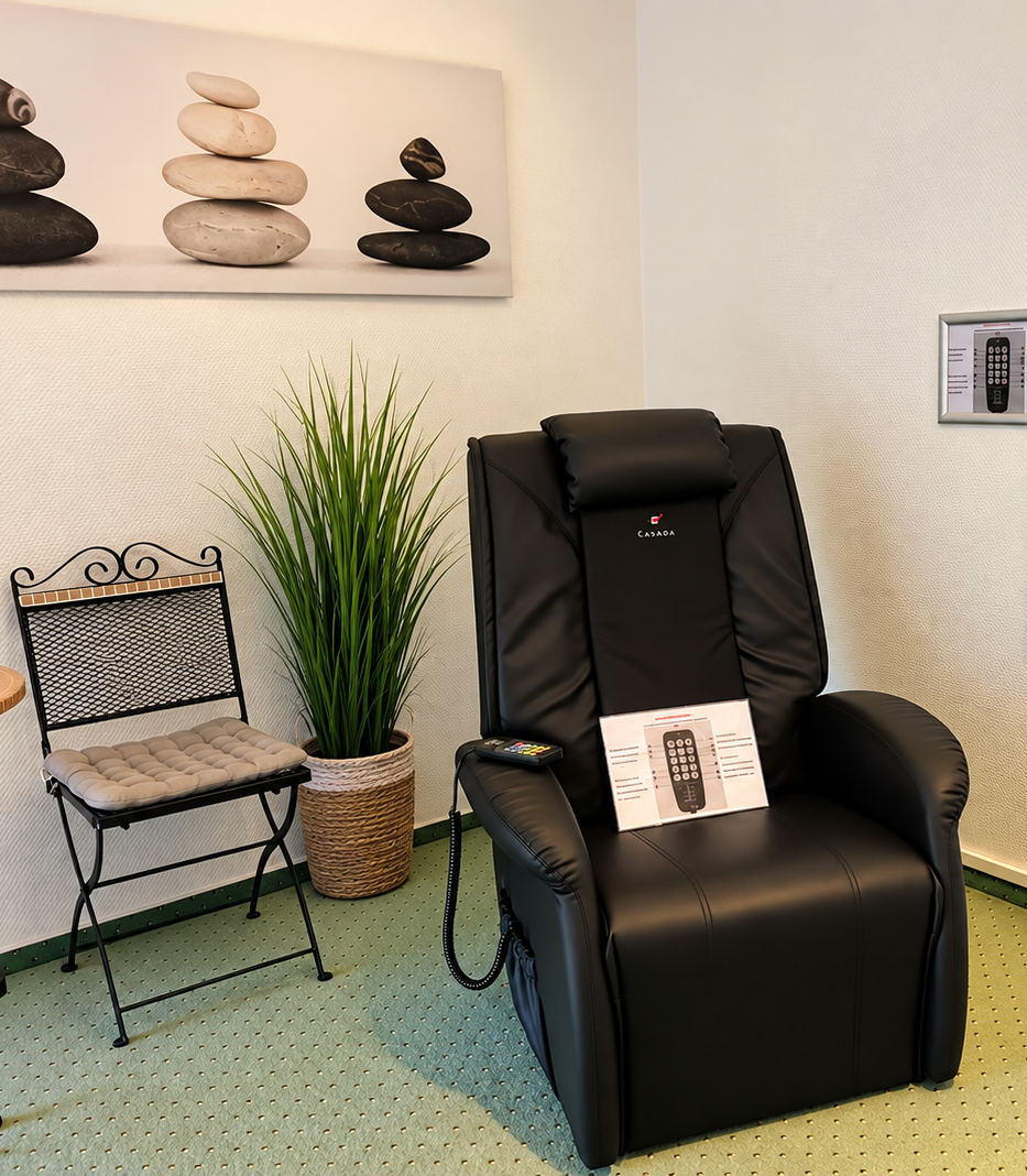Massagesessel im Haupthaus